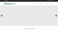 Desktop Screenshot of midlandsmotel.com.au